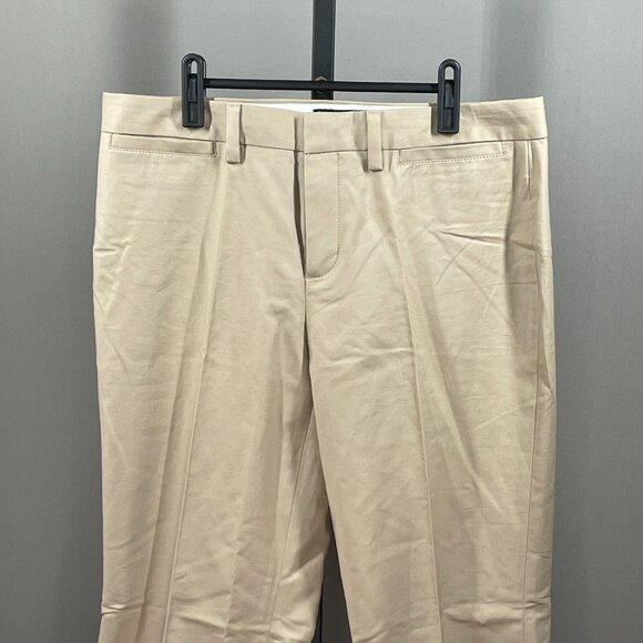 NEW Banana Republic Pants Womens 10 short brown boot cut martin classic - Picture 2 of 11